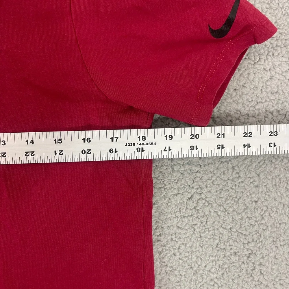 Nike Lock up Your Base Dri-Fit‎ Kids Size XL Baseball Graphic Red T-Shirt